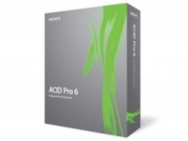 Sony Upgrade ACID Pro to ACID Pro 6