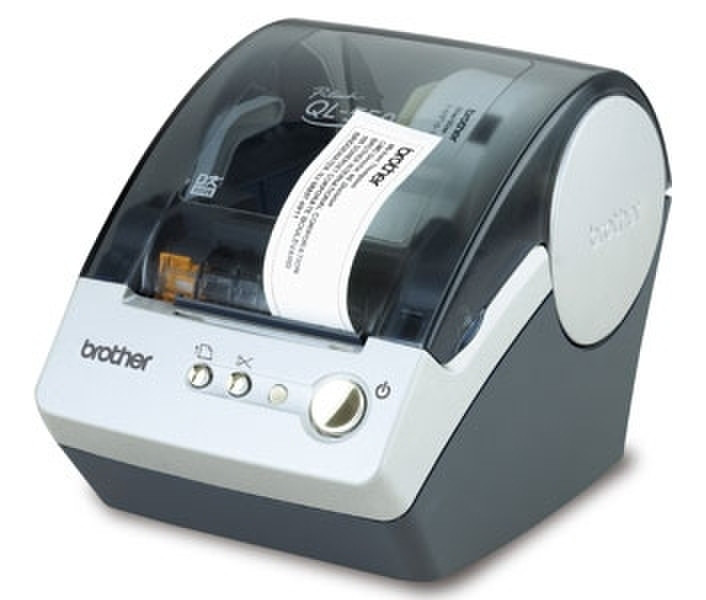 Brother Thermal Label Printer QL-550 Синий, Cеребряный устройство печати этикеток/СD-дисков