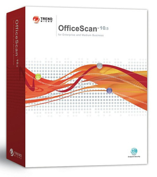 Trend Micro OfficeScan 10.5, 12M, 751-1000u, Edu Education (EDU) license 751 - 1000user(s) 1year(s) Multilingual