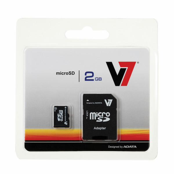 V7 MicroSD 2GB 2ГБ MicroSD карта памяти