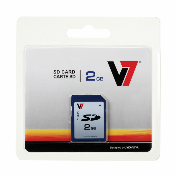 V7 SD Card 2GB 2ГБ SD Class 2 карта памяти