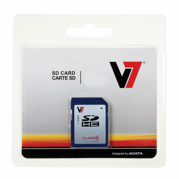 V7 SDHC 16GB Class 6 16GB SDHC Klasse 6 Speicherkarte