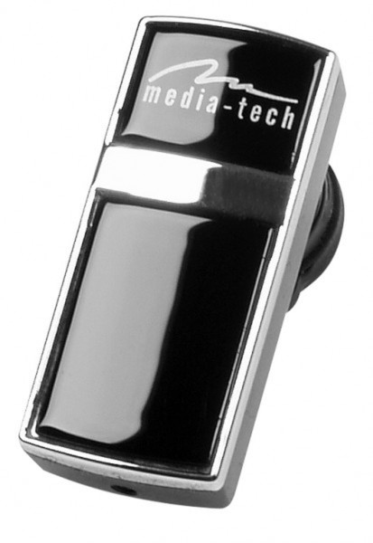 Media-Tech MT3533 Monaural Bluetooth Black,Silver mobile headset