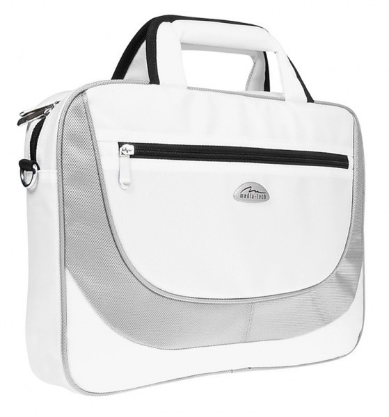 Media-Tech MT2065W Messenger case Белый сумка для ноутбука