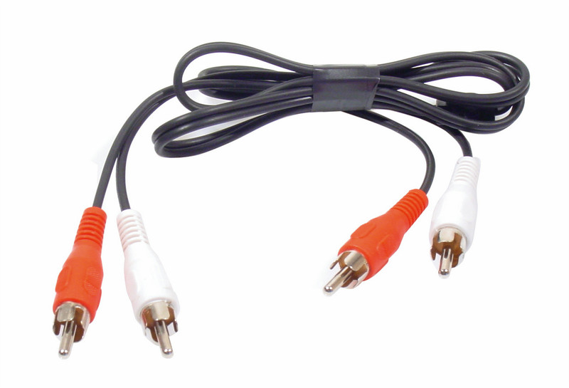 KRAM XA290 0.75m 2 x RCA Schwarz, Rot, Weiß Audio-Kabel