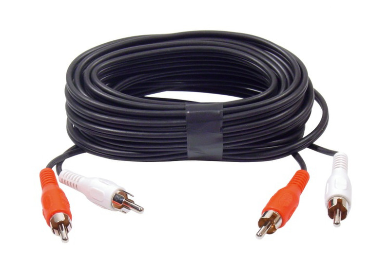 KRAM XA292 5m 2 x RCA Schwarz, Rot, Weiß Audio-Kabel
