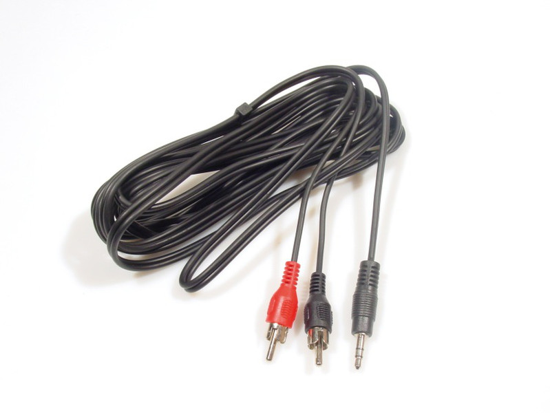 KRAM XA296 3м 3,5 мм Черный, Красный аудио кабель