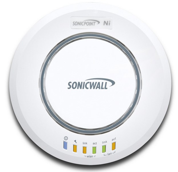 DELL SonicWALL SonicPoint-Ni Dual-Band 54Mbit/s Power over Ethernet (PoE) WLAN access point