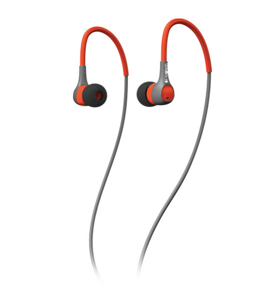 Logitech Ultimate Ears™ 300 Стереофонический Проводная Серый, Оранжевый гарнитура мобильного устройства