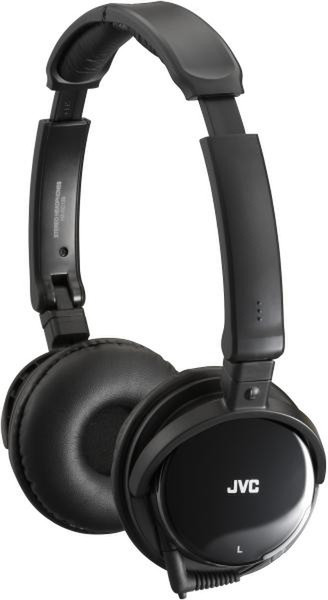 JVC HA-NC120 Ohraufliegend Kopfband Schwarz Kopfhörer
