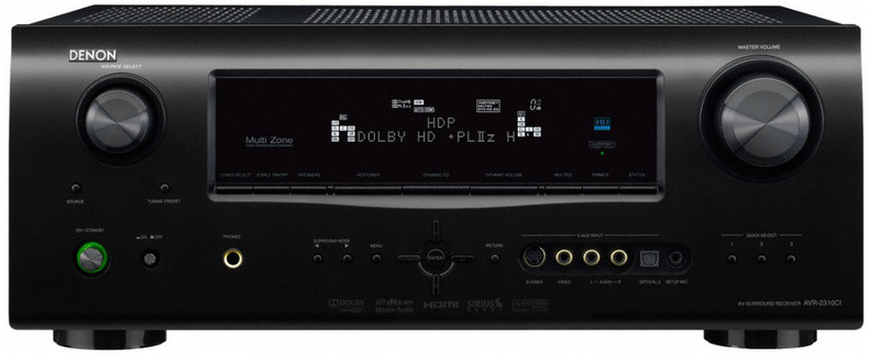 Denon AVR-2310CI 7.1channels Black AV receiver