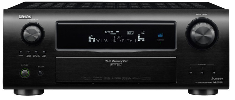 Denon AVR-3310 7.1канала Черный AV ресивер