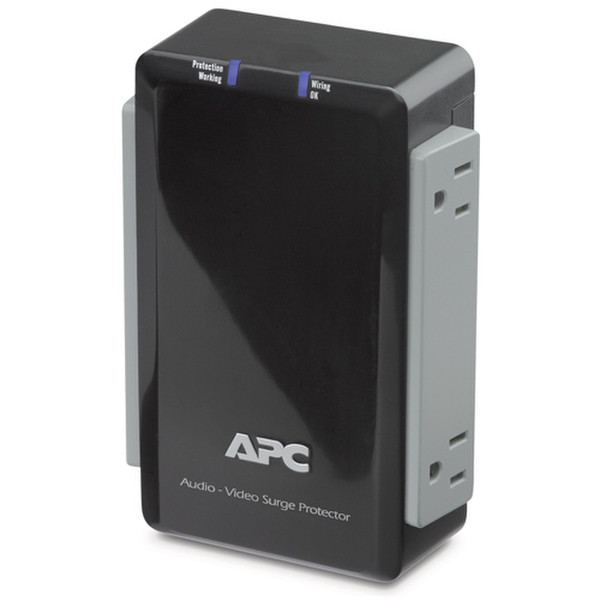 APC P4V 4розетка(и) 120В Черный сетевой фильтр