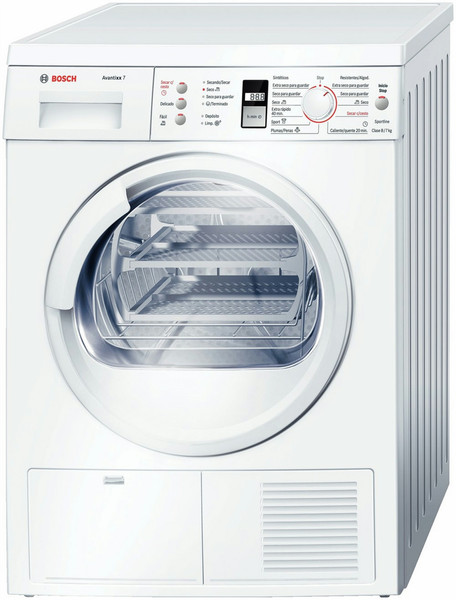 Bosch WTE8631PEE Freistehend Frontlader 7kg B Weiß Wäschetrockner