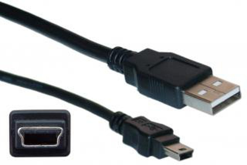 Cisco CAB-CONSOLE-USB 1.83m USB A Mini-USB B Black USB cable