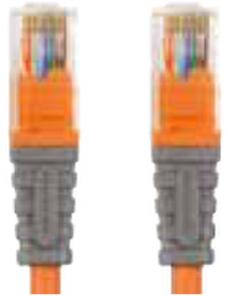 Bandridge 0.5m Gigabit Cat6 0.5м Оранжевый сетевой кабель