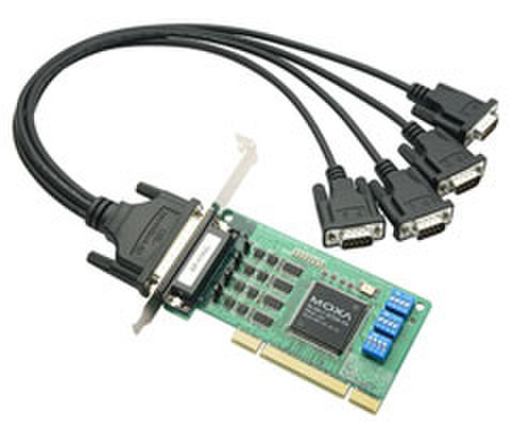 Moxa CP-114UL-DB25M Schnittstellenkarte/Adapter