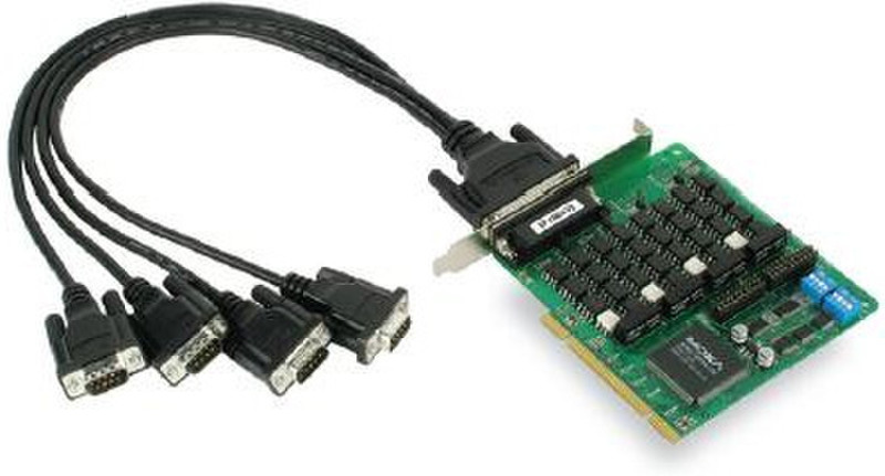 Moxa CP-134U-I-DB9M интерфейсная карта/адаптер