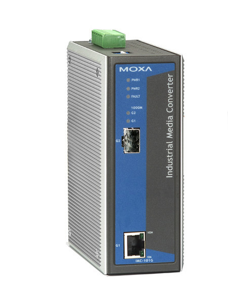 Moxa IMC-101G-T 1000Мбит/с сетевой медиа конвертор