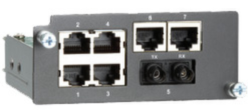 Moxa PM-7200-1MST6TX Schnelles Ethernet Netzwerk-Switch-Modul