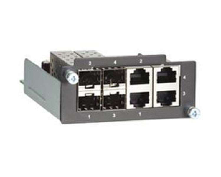 Moxa PM-7200-4GTXSFP Gigabit Ethernet модуль для сетевого свича