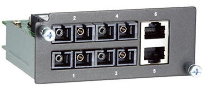 Moxa PM-7200-4SSC2TX Fast Ethernet network switch module
