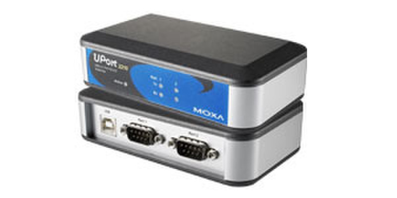 Moxa UPort 2210 USB 2.0 RS-232 Serieller Konverter/Repeater/Isolator