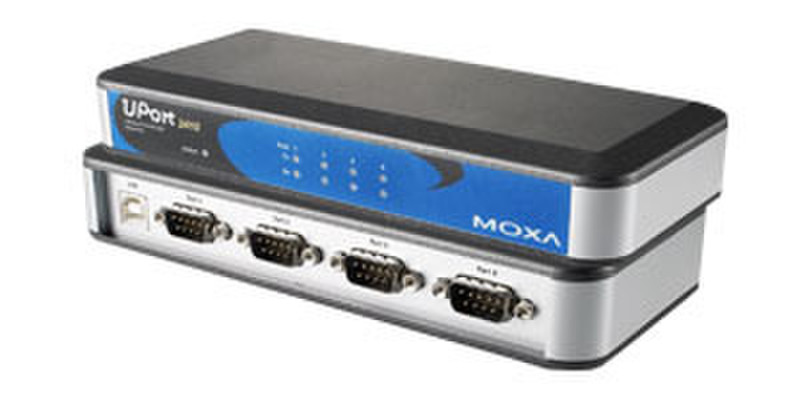 Moxa UPort 2410 USB 2.0 RS-232 serial converter/repeater/isolator