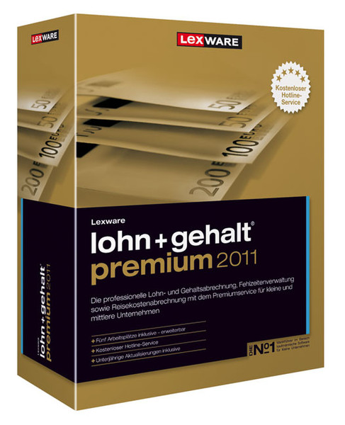 Lexware Lohn+gehalt premium 2011 v11.0