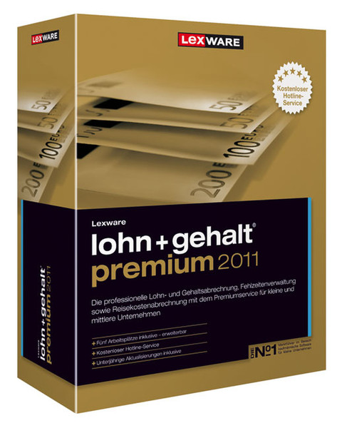 Lexware Update Lohn+gehalt premium 2011 v11.0