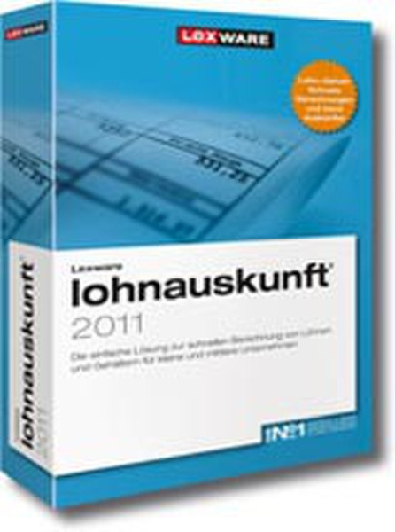 Lexware Lohnauskunft (Netzwerk) 2011