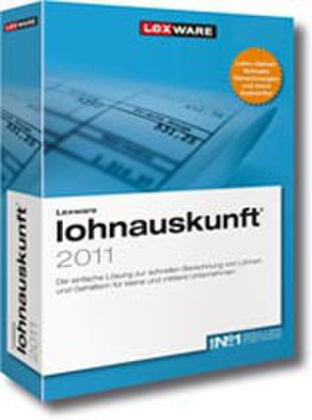 Lexware Upgrade Lohnauskunft (Netzwerk) 2011