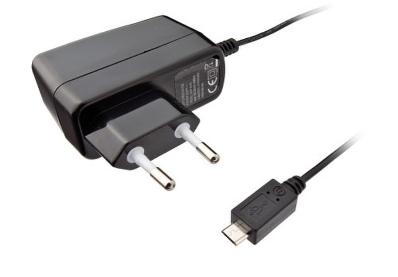 Trust Micro-USB Wall Для помещений Черный зарядное для мобильных устройств