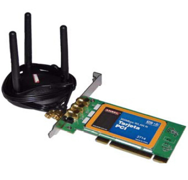 Ansel 2714 Internal WLAN 300, 270Mbit/s networking card
