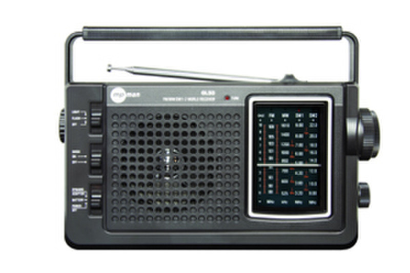 Mpman GL50 Portable Black radio