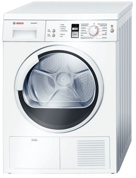 Bosch WTE86305NL freestanding Front-load 7kg B White tumble dryer