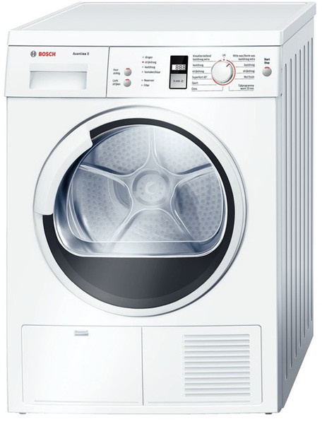 Bosch WTE86321NL freestanding Front-load 8kg B White tumble dryer