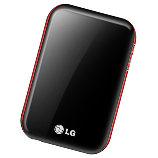 LG XD5 2.0 500GB Schwarz, Rot Externe Festplatte