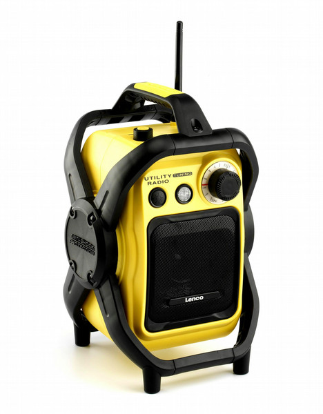 Lenco UT-1000 Analog Black,Yellow radio