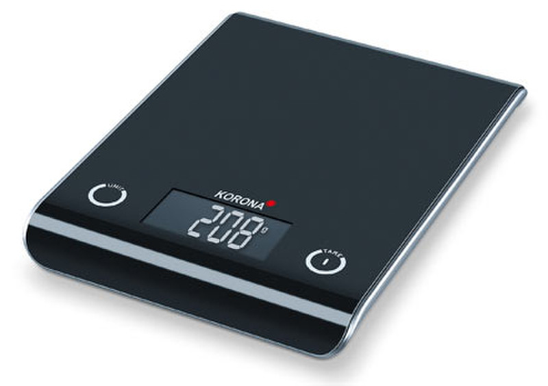 Korona 4825436 Electronic kitchen scale Черный кухонные весы