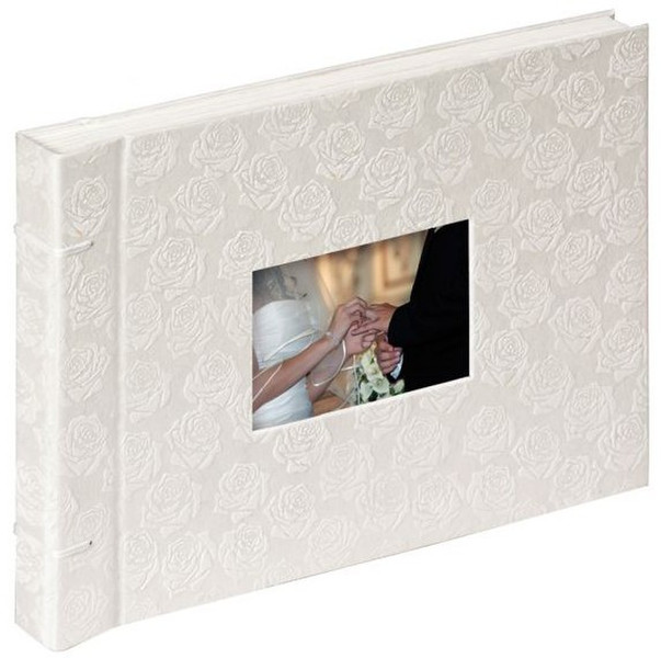 Walther Wedding Rose Paper White photo album