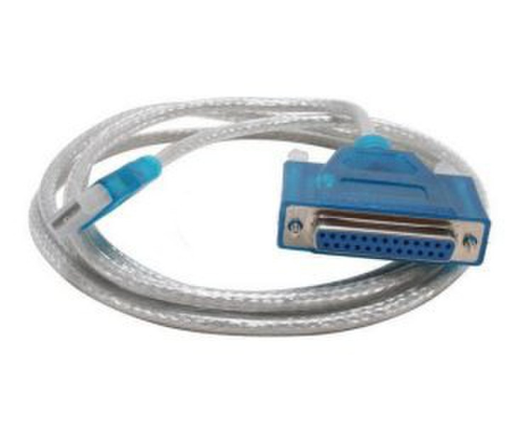 Sabrent USB-DB25F USB DB25F Grau Kabelschnittstellen-/adapter