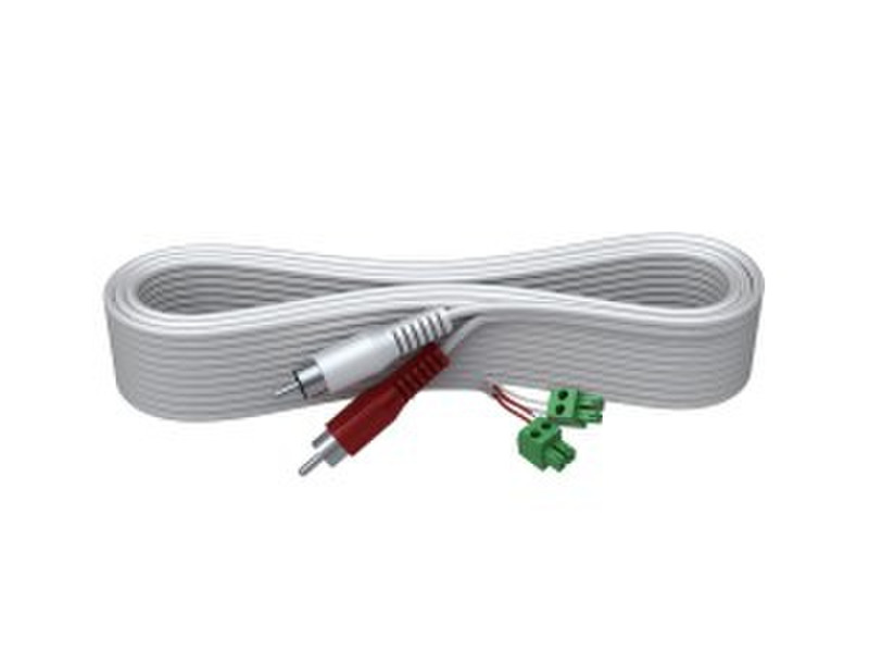 Vision TC2 10M2PHO 10m 2 x RCA White audio cable
