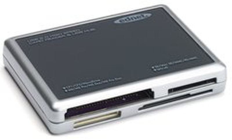 Ednet 85060 480Mbit/s Grey,Silver interface hub