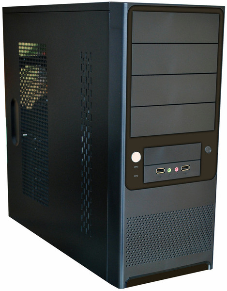PNL-tec RASURBO BC-13 Midi-Tower Black computer case