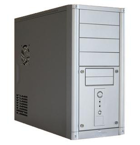 PNL-tec SC-05 Midi-Tower Silver,White computer case