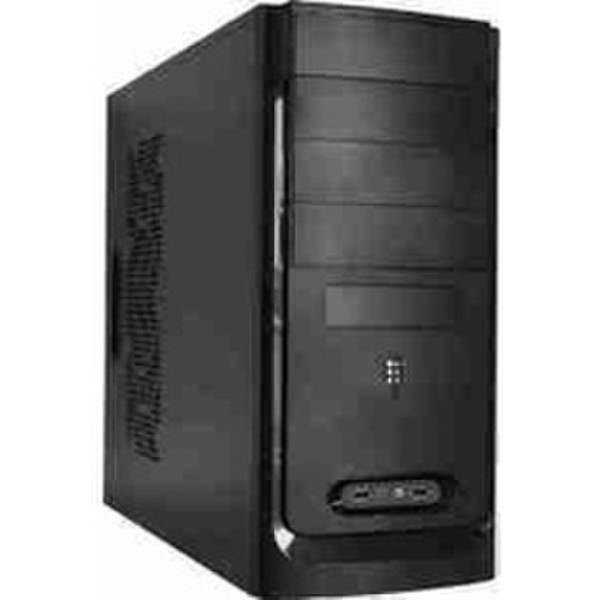 PNL-tec Rasurbo BC-12 ATX Midi-Tower Schwarz Computer-Gehäuse