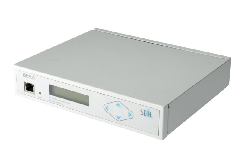 SEH ISD300-SSD Внутренний Ethernet LAN Белый сервер печати