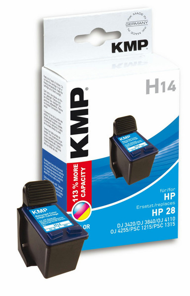 KMP H14 Cyan,Magenta,Yellow ink cartridge