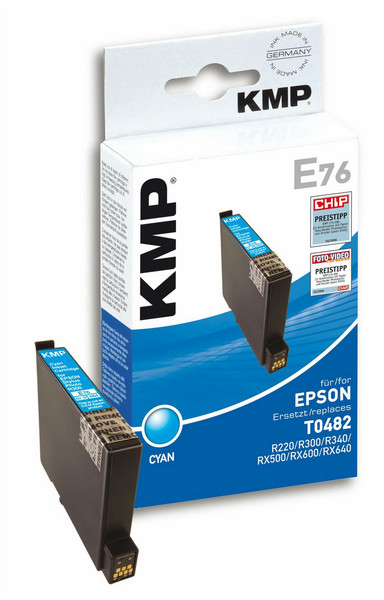 KMP E76 Бирюзовый струйный картридж